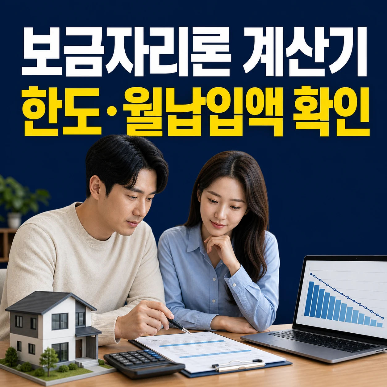 보금자리론 대출 계산기｜생애최초 LTV 한도·월 상환액·총이자