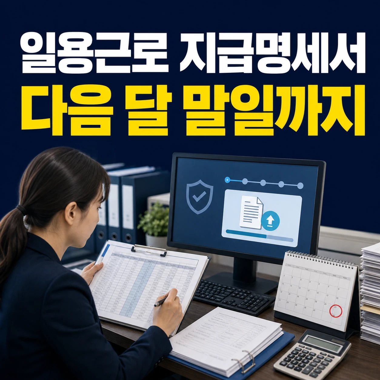 일용근로소득 지급명세서 신고 제출기한, 가산세 없이 홈택스 조회 신고 양식 발급 받는법