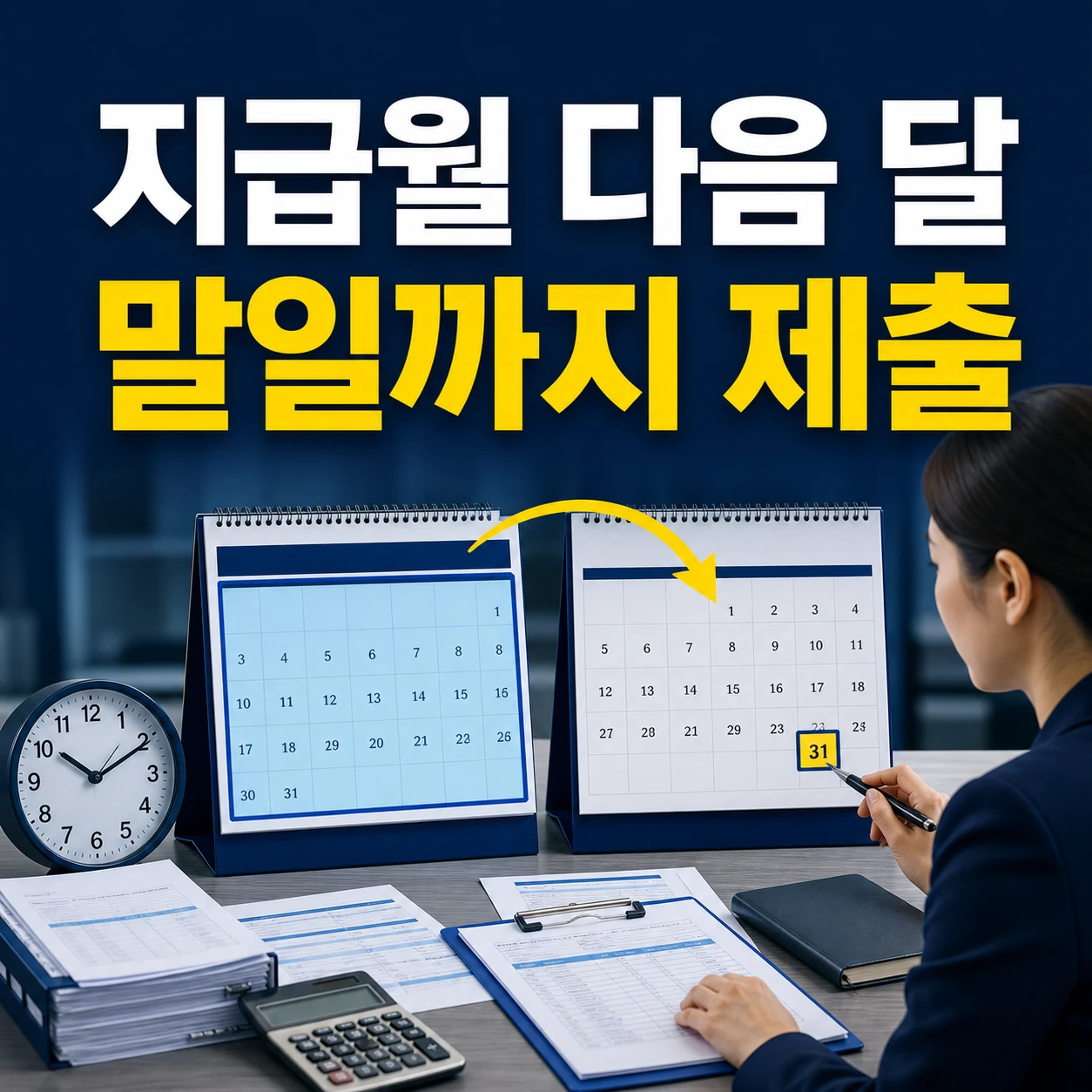 일용근로소득 지급명세서를 급여 지급월의 다음 달 말일까지 제출하는 기한 카드뉴스