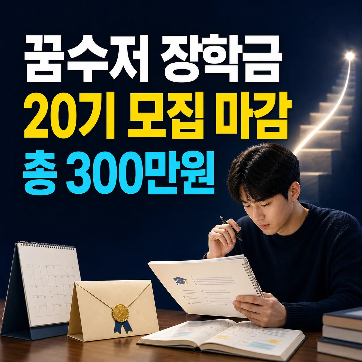 2026 꿈수저청년장학금 시즌 20기 신청 모집마감, 300만원 합격 결과 후기