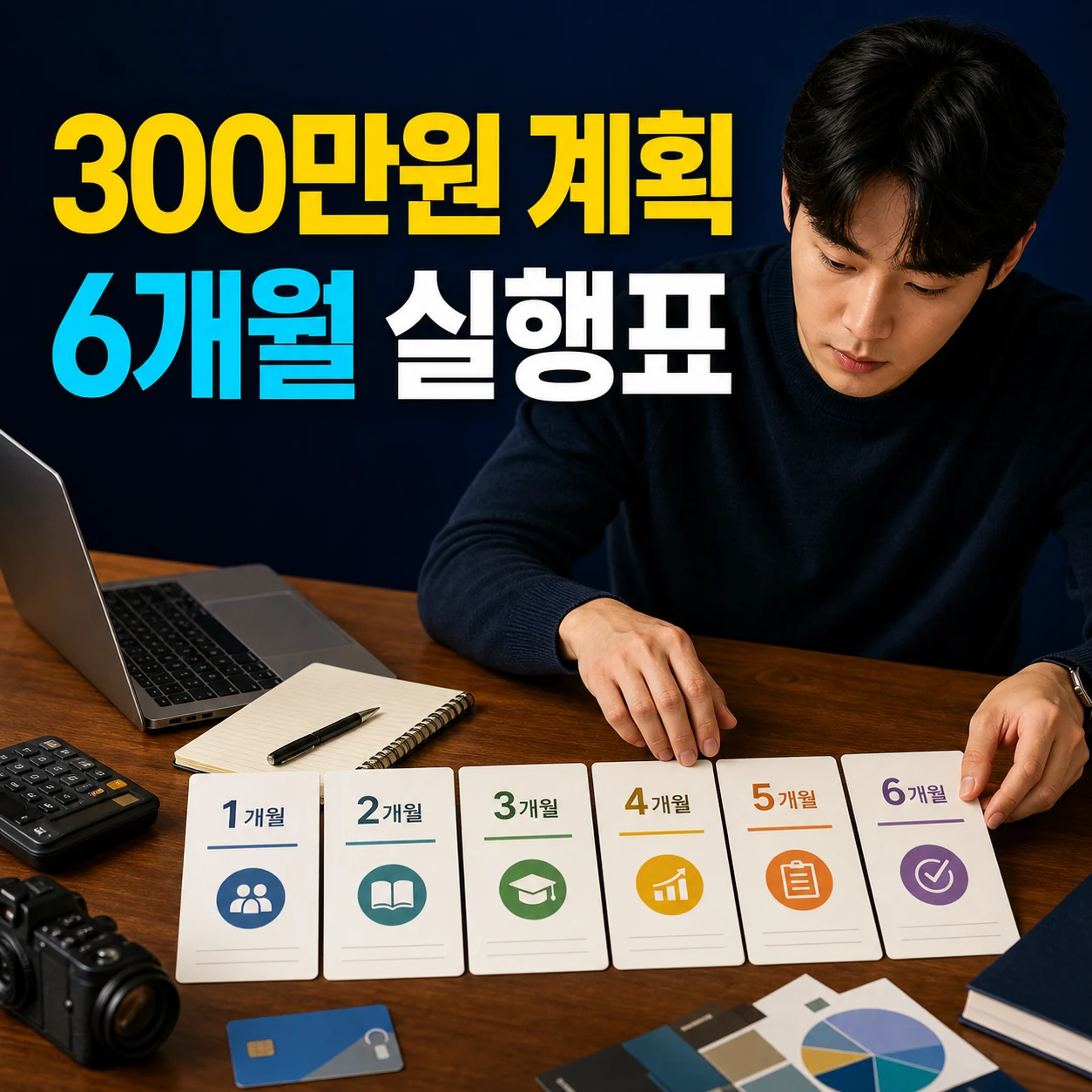 꿈수저청년장학금 총 300만 원 6개월 자소서 실행계획 카드뉴스