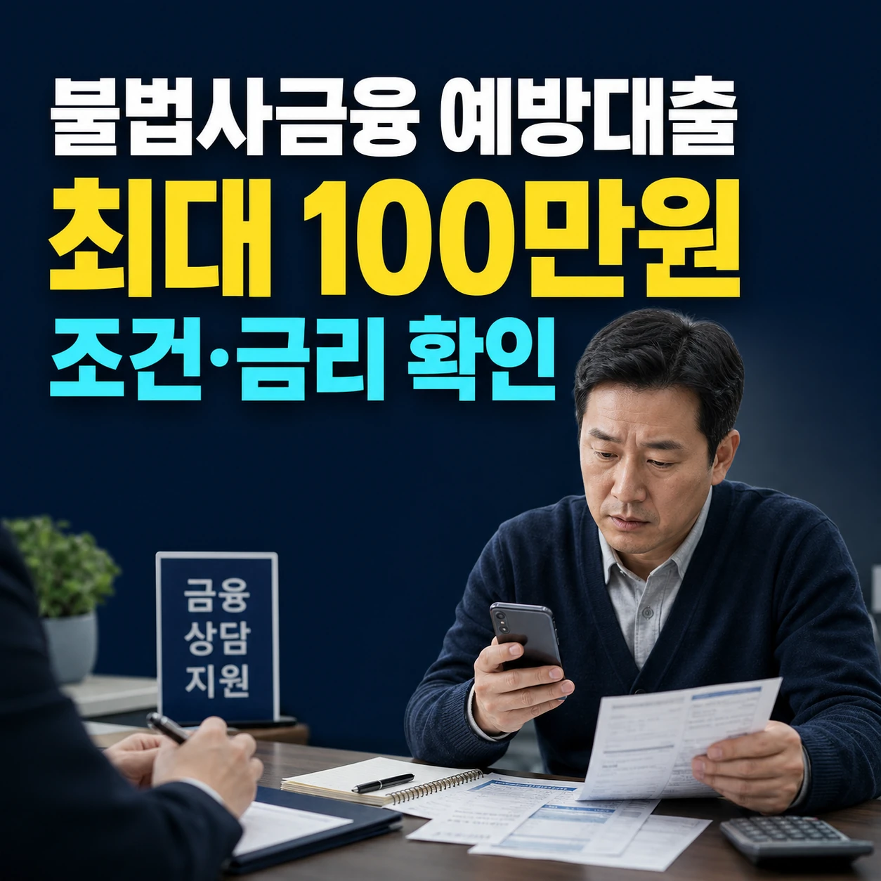 2026 불법사금융예방대출 연체자 교육, 소액생계비대출 연체 이자 금리 추가대출 신청 신용점수 교육