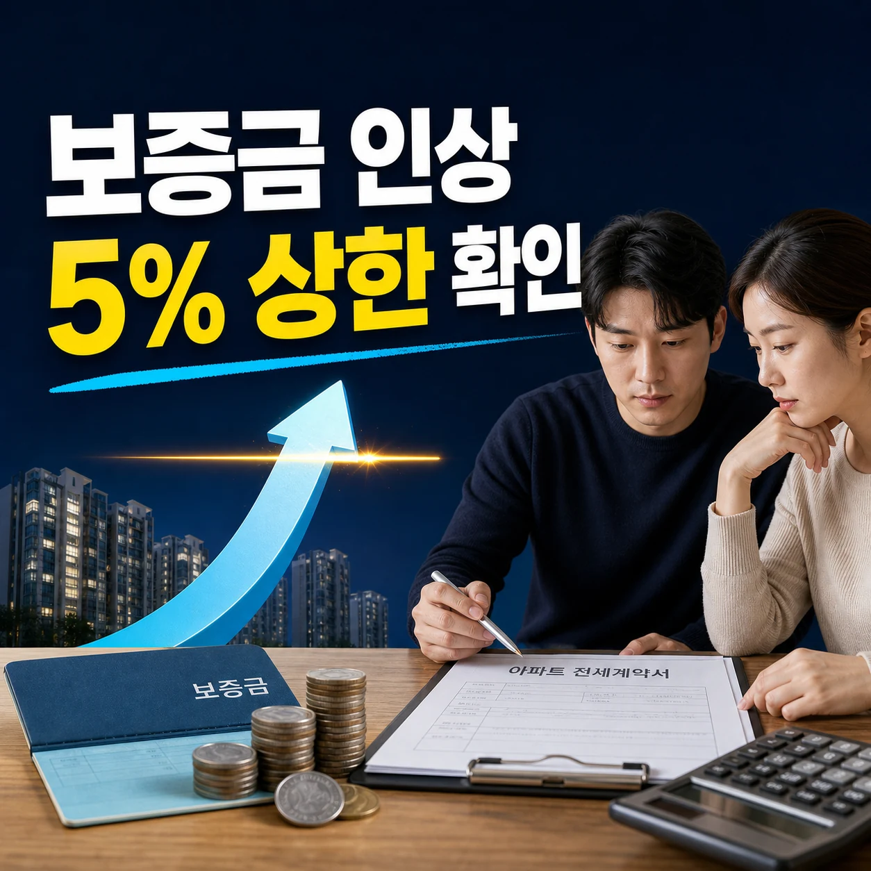 전세 계약 갱신청구권 실거주 거절 사유 증거 확인 카드뉴스