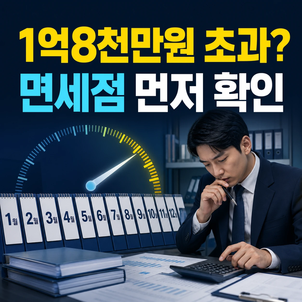 주민세 종업원분 최근 12개월 월평균 급여총액 1억8천만원 면세점 확인 카드뉴스
