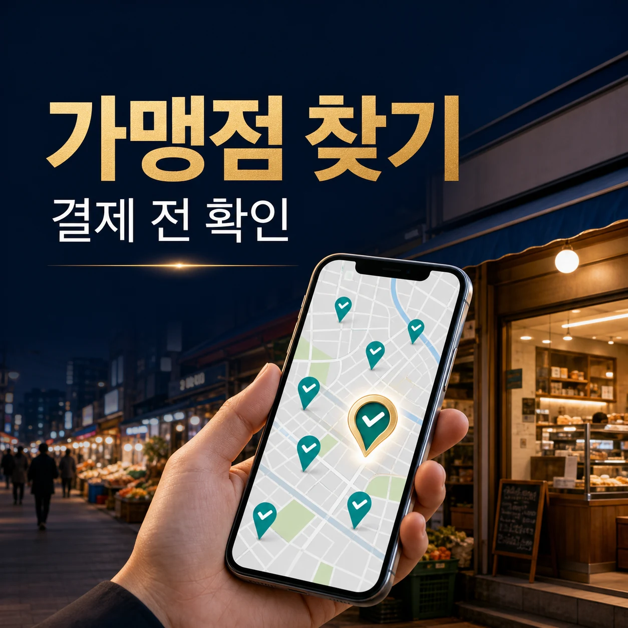 상생페이백 사용처를 디지털온누리 앱 가맹점 찾기 지도에서 결제 전 확인하는 카드뉴스