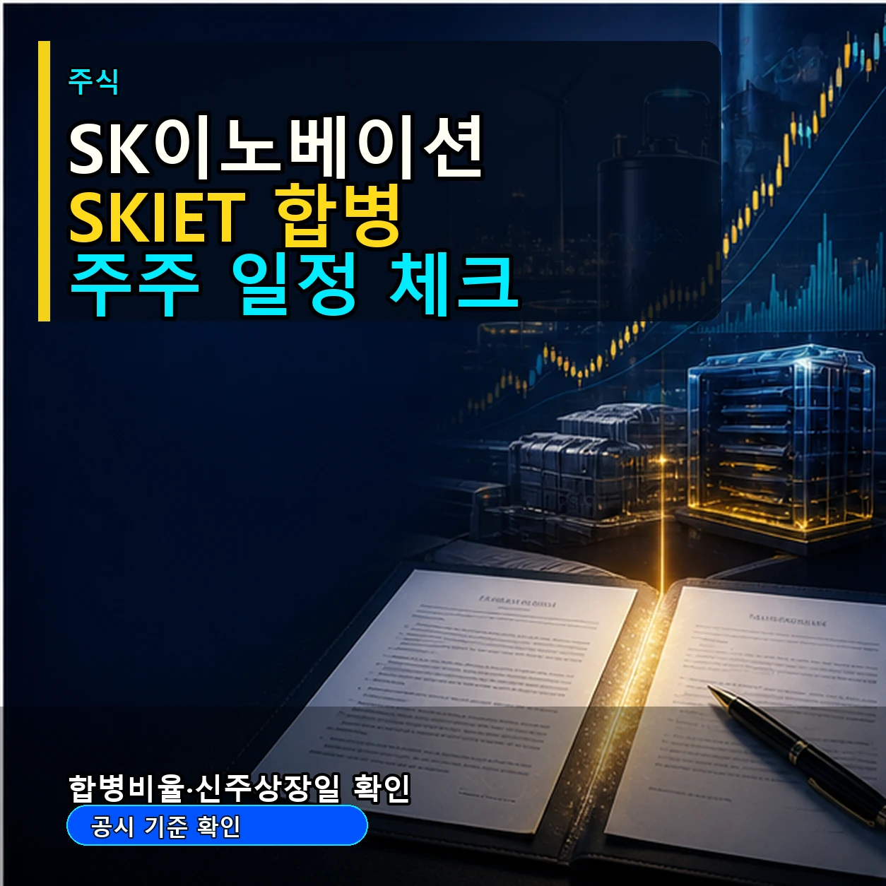 SK이노베이션 합병 SKIET 흡수합병｜합병비율·주주권리·신주상장일 체크