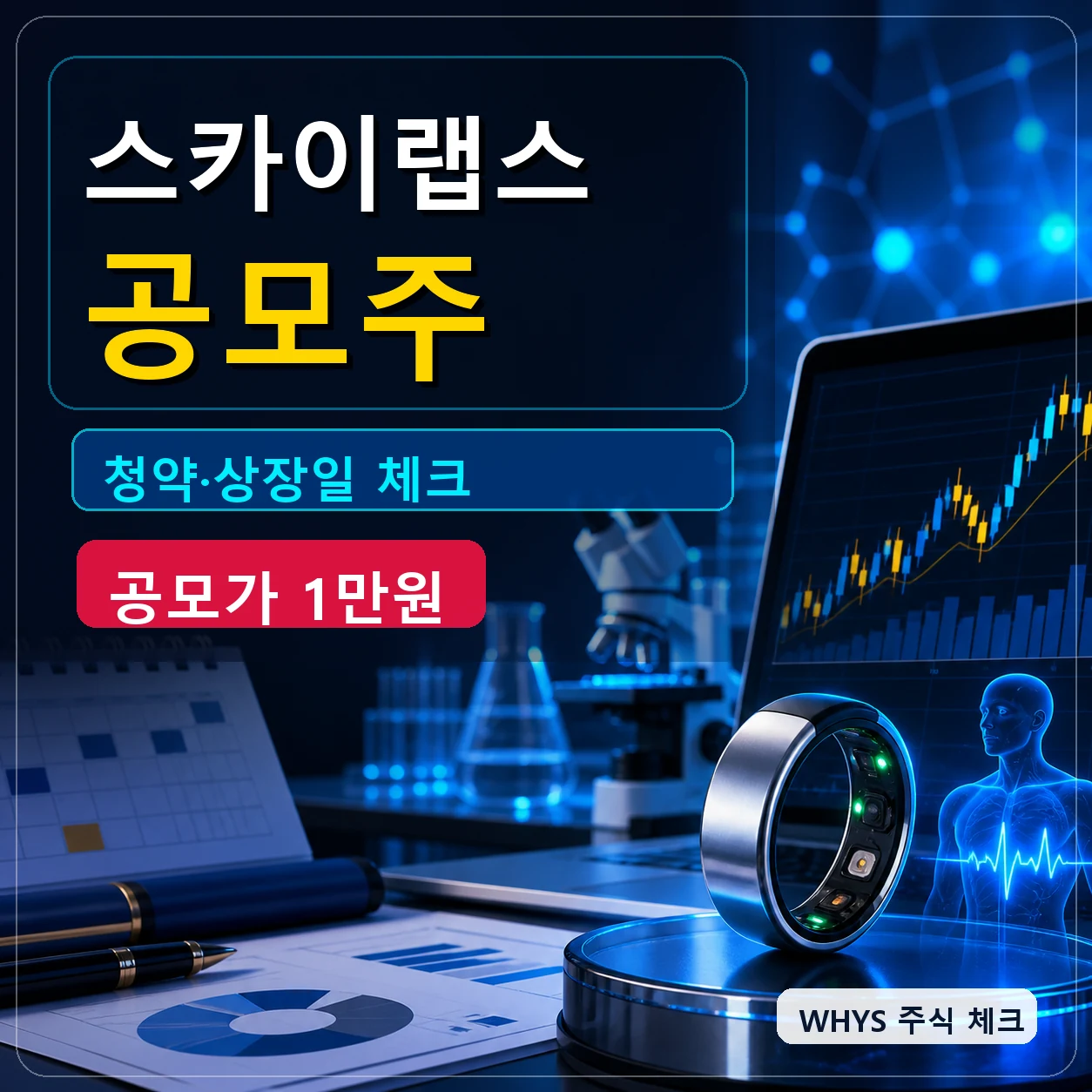 스카이랩스 공모주 8월27일 청약마감｜공모가 1만원·상장일 유통물량 체크