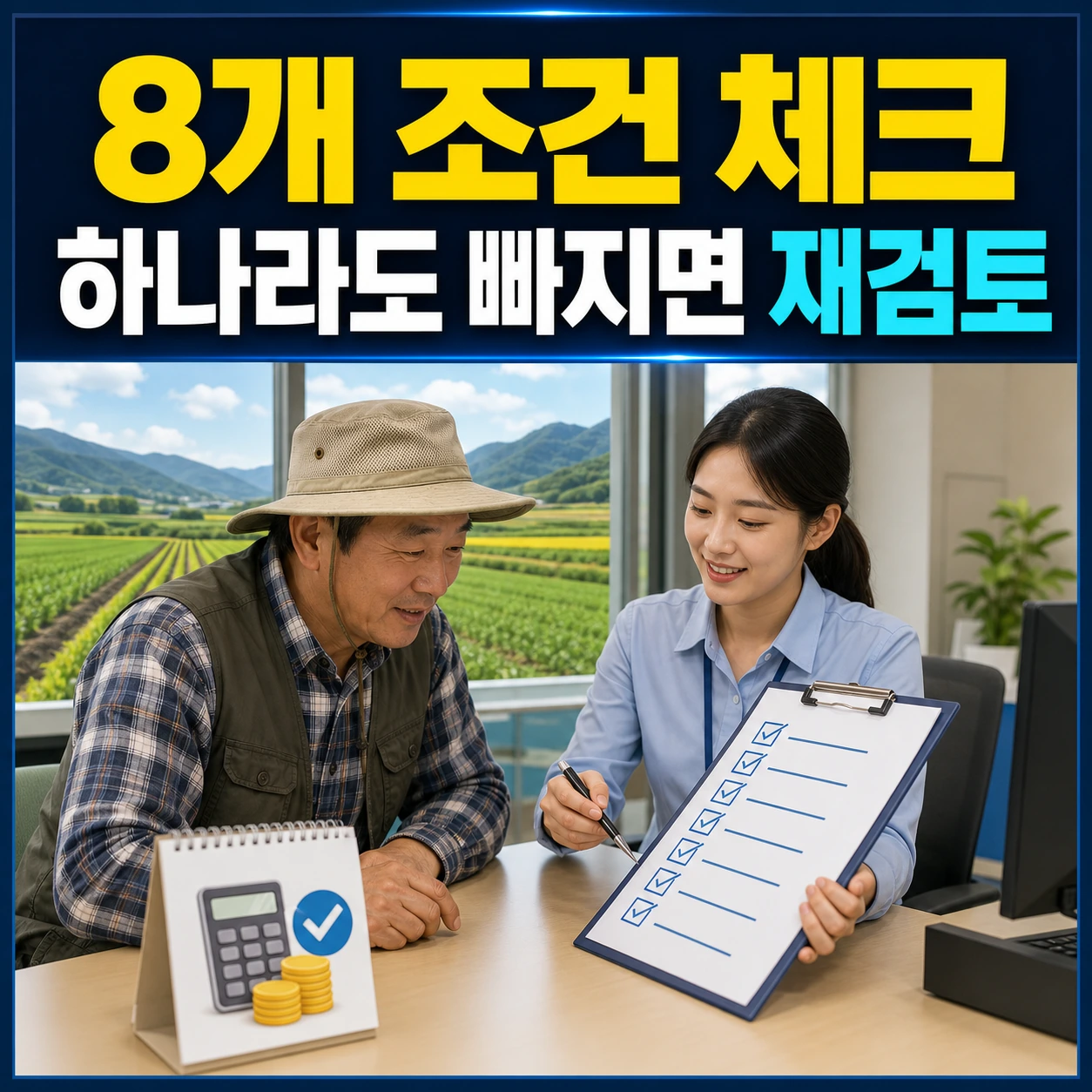 2026 소농직불금 8개 자격 조건과 지급 전 확인사항 카드뉴스