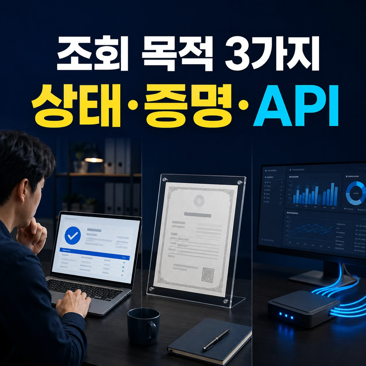 사업자 휴폐업 조회 목적별 홈택스 사실증명 오픈API 선택 카드뉴스