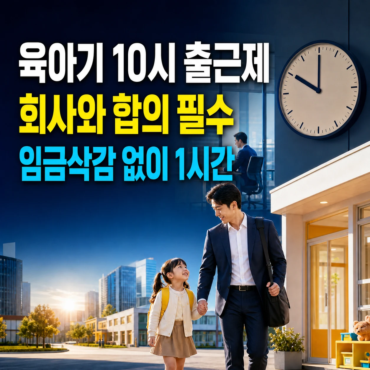 2026 육아기 10시 출근제 회사 거절 가능, 공무원 대기업 의무 조건 거부와 고용24 지원금 신청방법