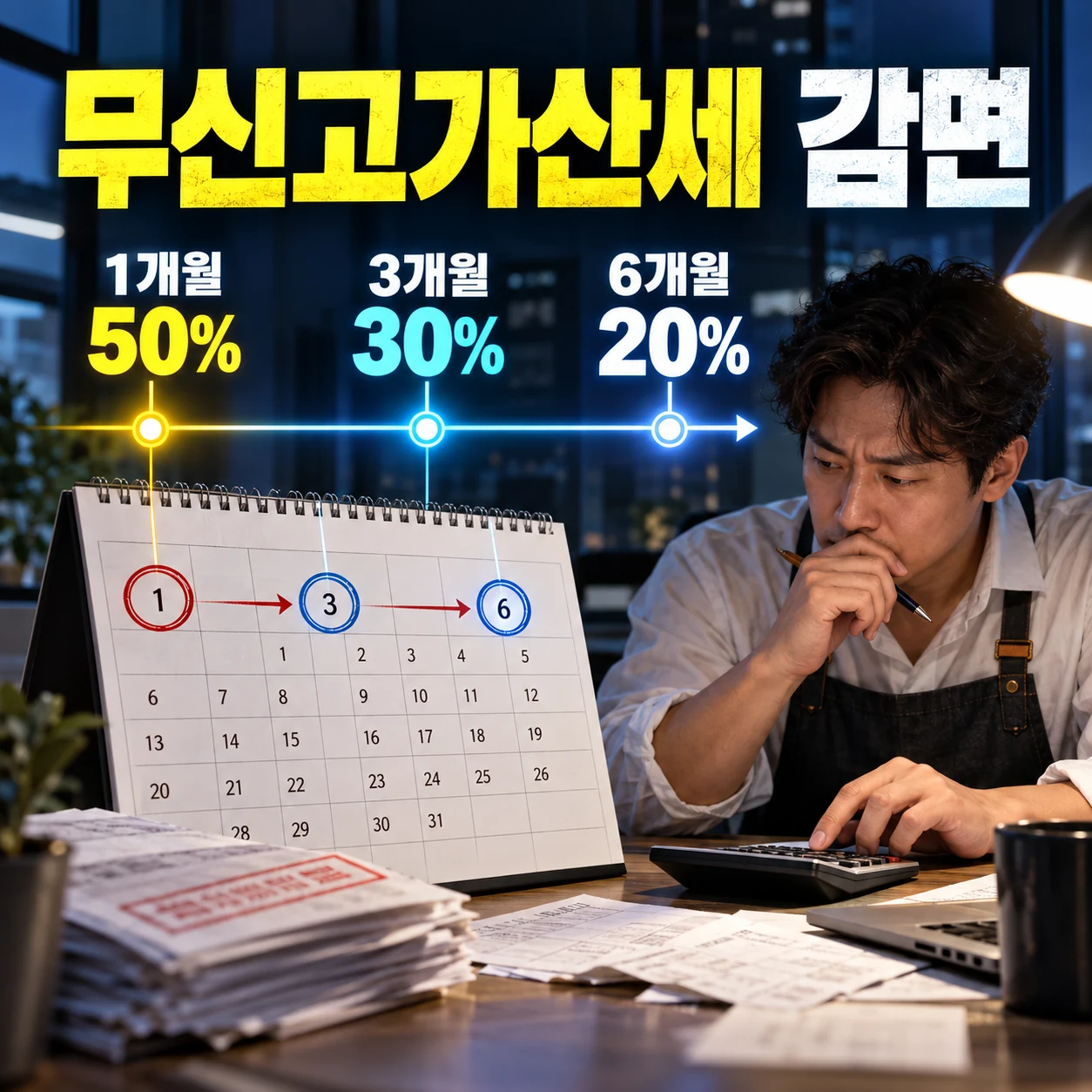 종합소득세 기한후신고 제출 후 세금 납부 순서 카드뉴스
