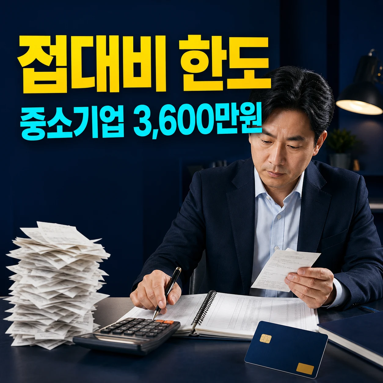 2026 접대비 한도 계산, 법인 개인사업자 중소기업 3,600만원·경조사비 20만원 증빙