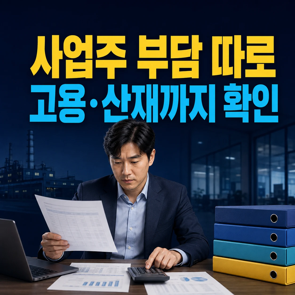 2026 4대보험 사업주 부담과 고용보험 산재보험 확인 카드뉴스