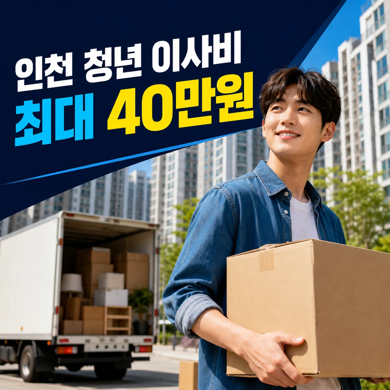 2026 인천 청년 이사비 지원 사업 마감 일정, 제물포구 이사 지원비 영종구 접수상태 대상 내용