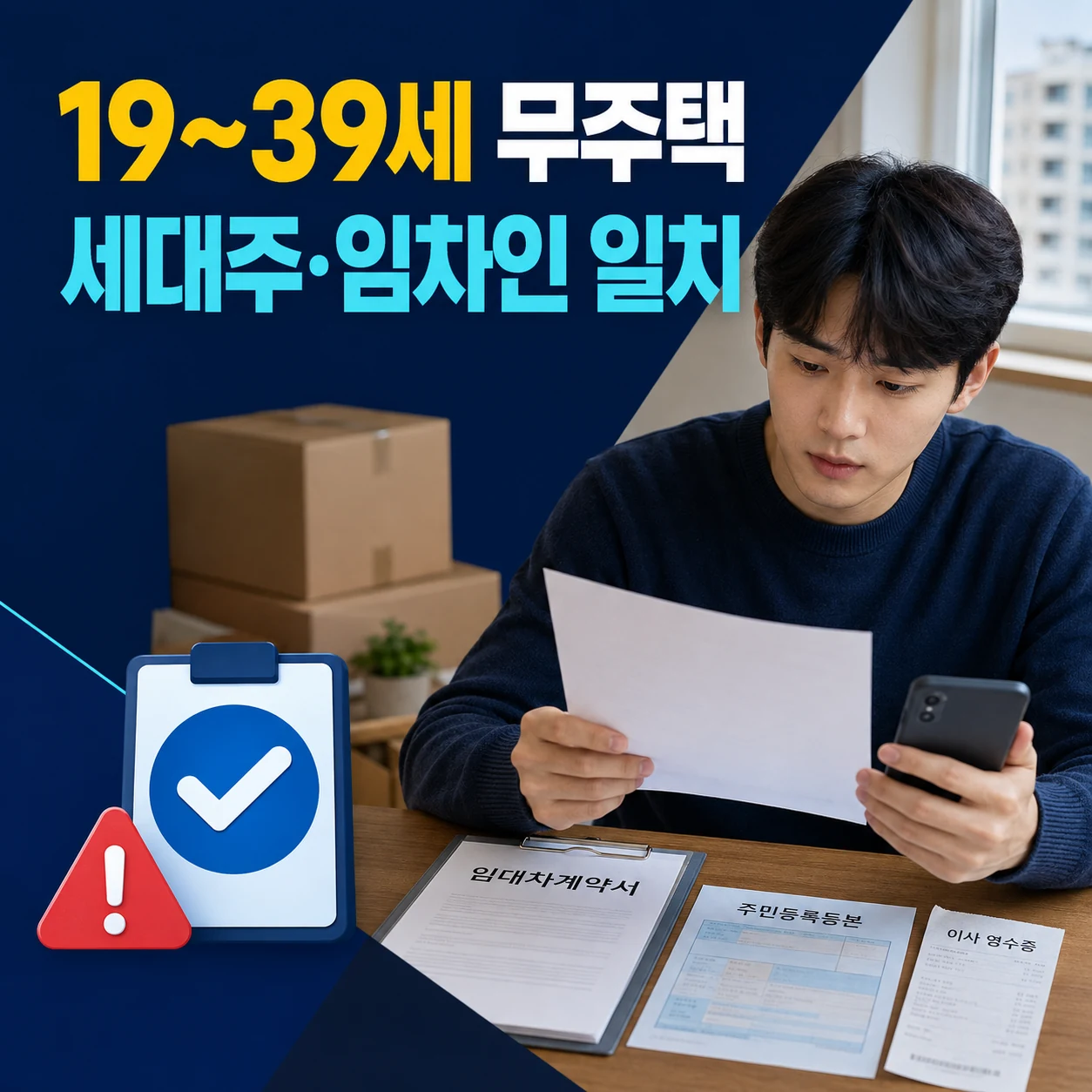 인천 청년 이사비 지원 19세 39세 무주택 세대주 임차인 일치 조건 카드뉴스