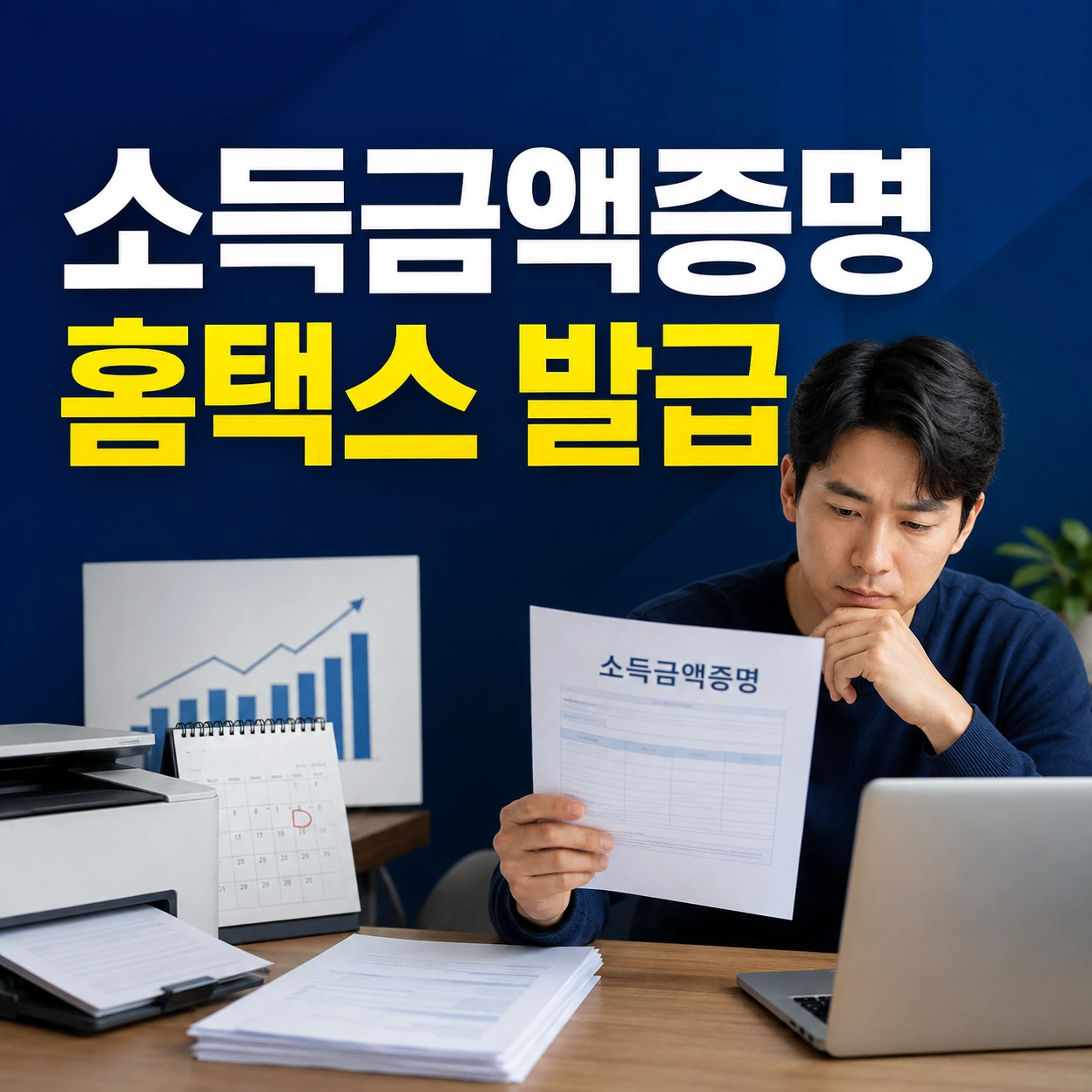 2026 소득금액증명원 인터넷 발급, 홈택스 정부24 PDF 저장과 귀속연도 안 나올 때
