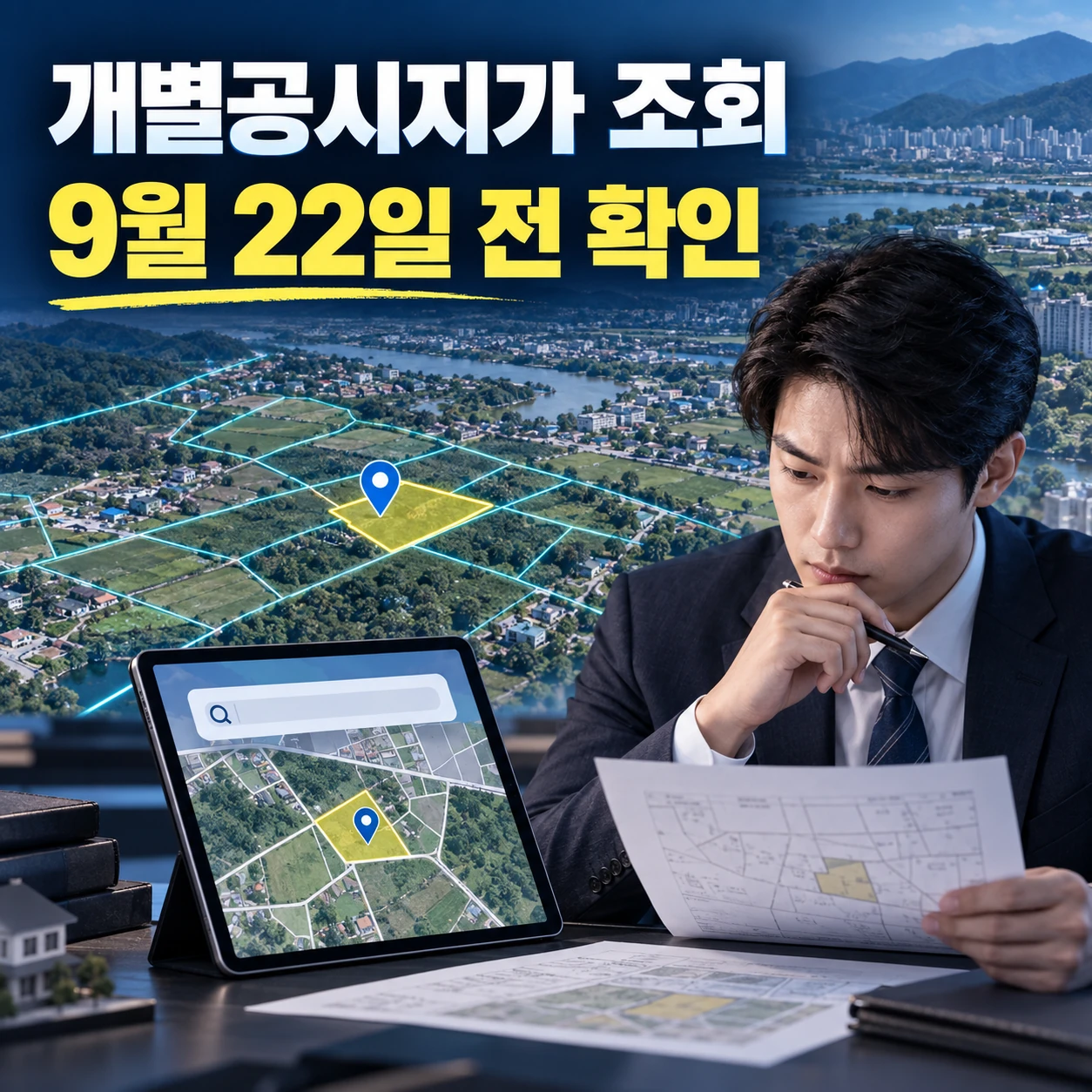 2026 개별공시지가 조회, 9월 22일 전 토지 가격 열람 의견 제출 방법