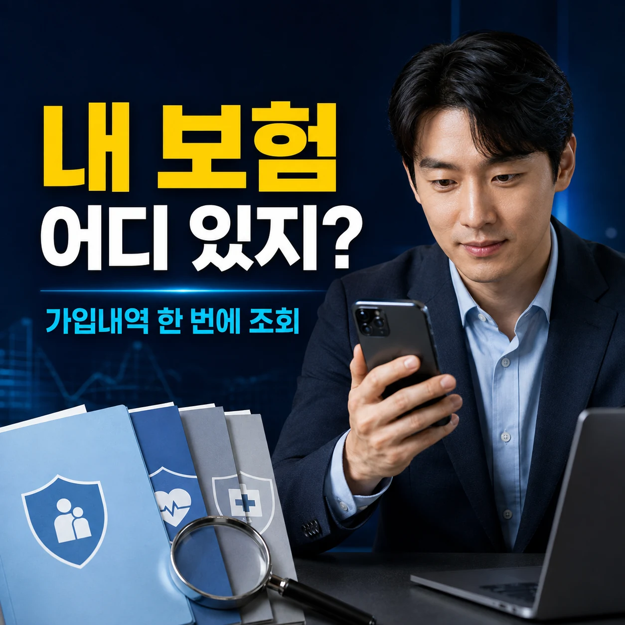보험가입내역 전체 조회 방법, 24시간 내보험찾아줌 숨은보험금 4대보험 서비스 구분