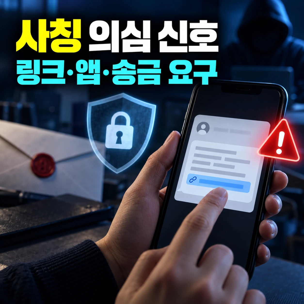 금융결제원 사칭 문자 링크 앱 설치 안전계좌 송금 요구 경고 카드뉴스
