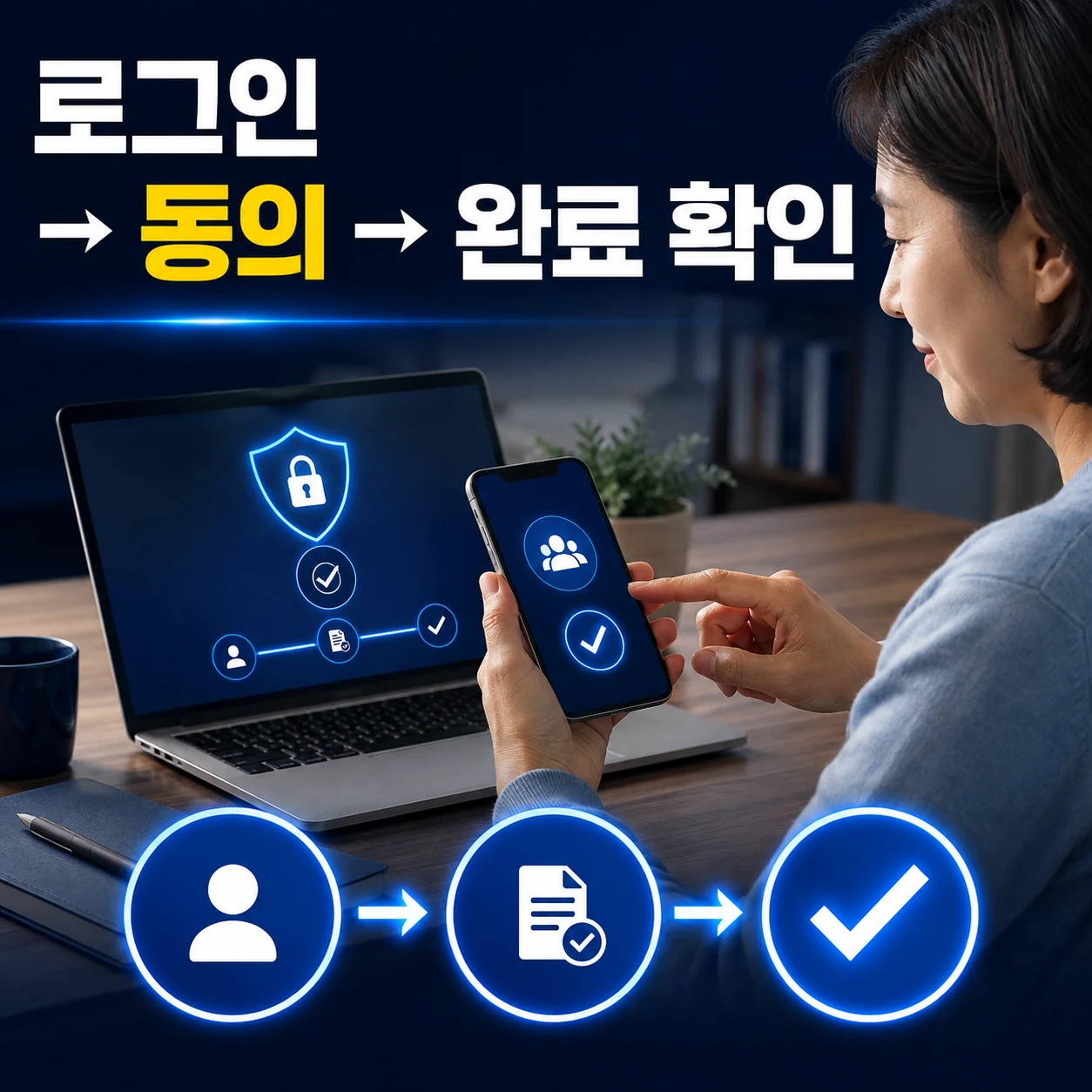 국가장학금 가구원 정보제공 동의 로그인 전자서명 완료 확인 순서 카드뉴스