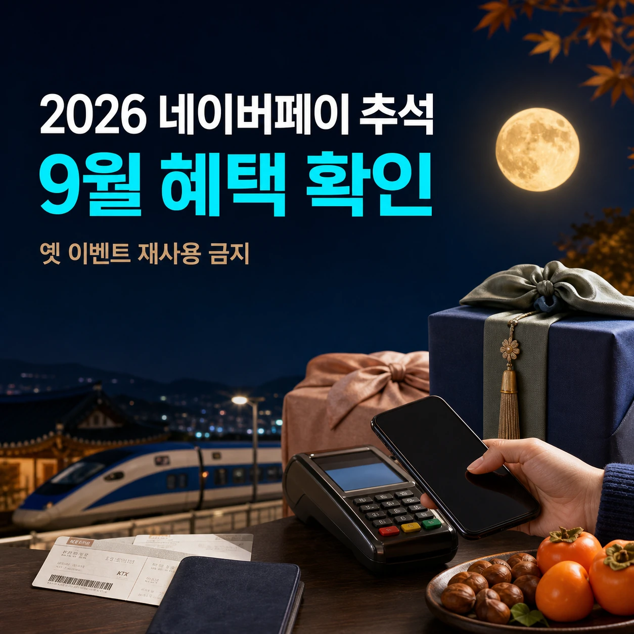 2026 네이버페이 추석 이벤트 확인, 9월 포인트 혜택 꿀팁 선물 결제 전 체크