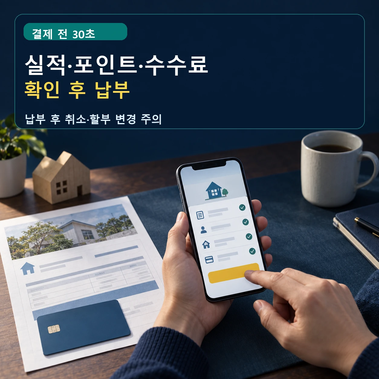 재산세 카드 납부 전 실적 포인트 수수료와 취소 가능 여부 체크리스트
