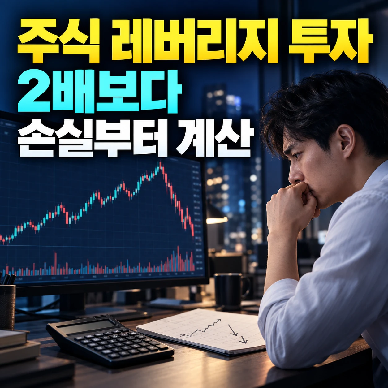 2026 주식 레버리지 투자 뜻, 2배 ETF 장기투자 손실 계산 예탁금 신용 거래 차이