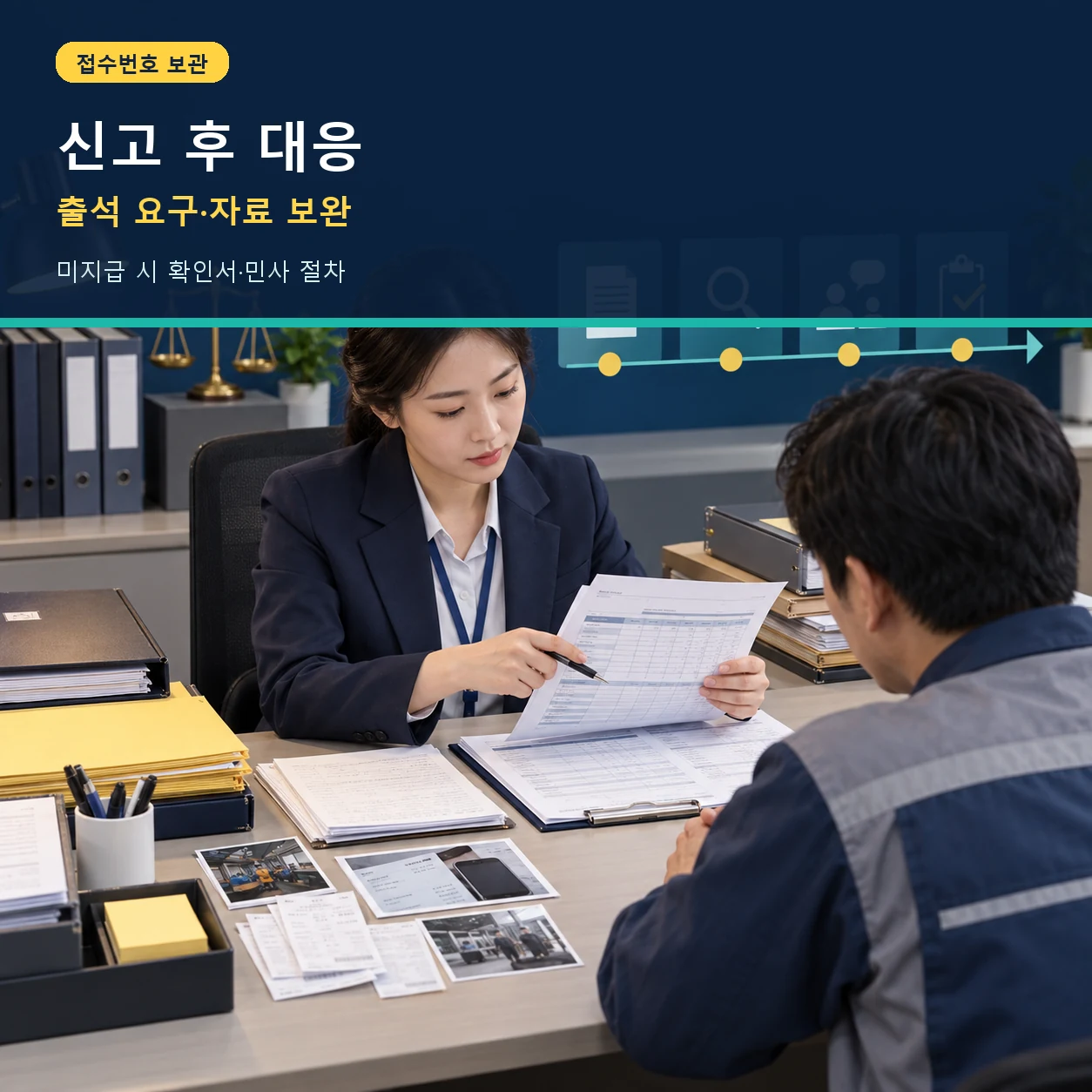 임금체불 신고 후 근로감독관 출석 조사 자료 보완과 미지급 대응