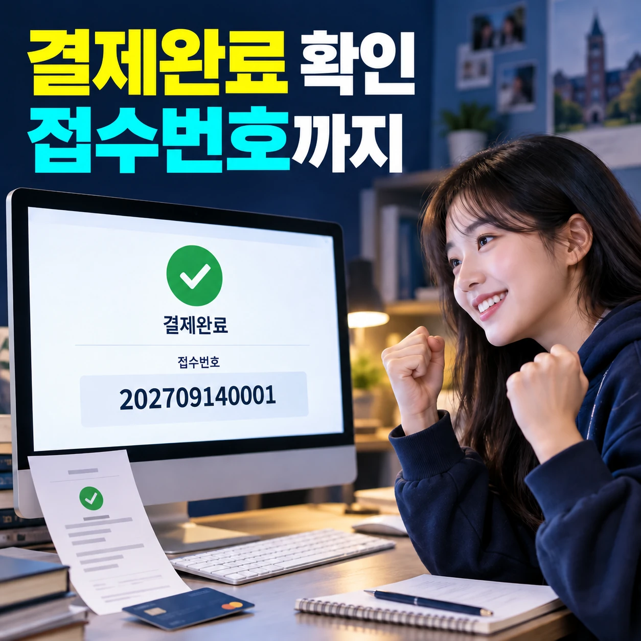 유웨이어플라이 공통원서 회원가입 작성 대학검색 결제 서류 제출 6단계 카드뉴스