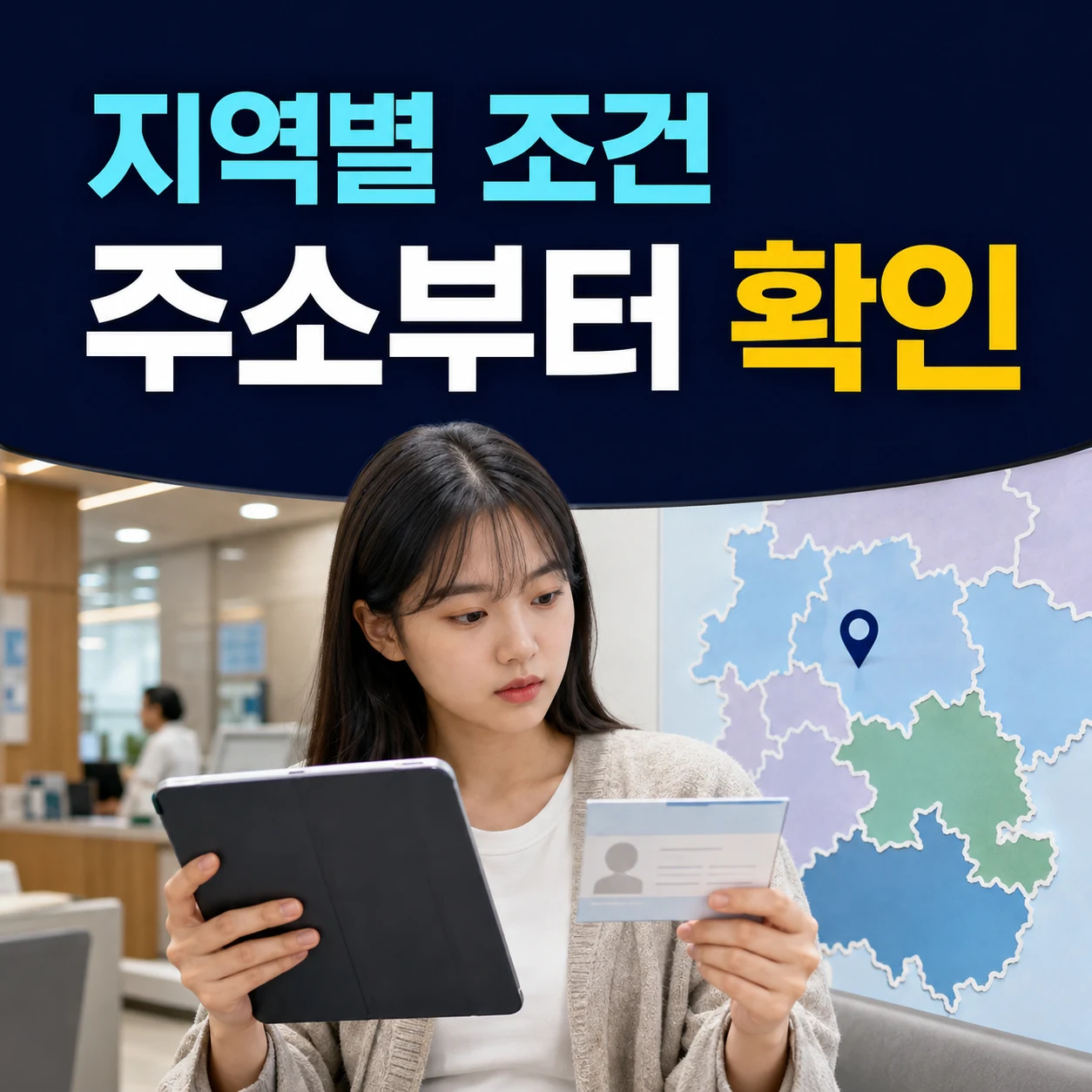 청년 운전면허 취득비 지원 지역별 주소 조건을 확인하는 카드뉴스