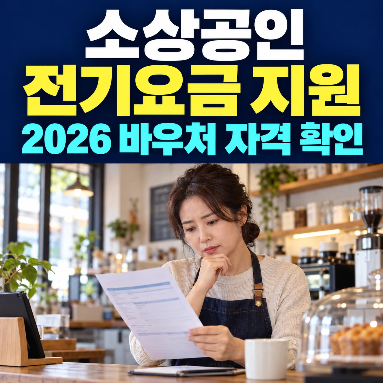 소상공인 전기요금 지원 자격, 면세사업자 매출조회 0원 보완서류