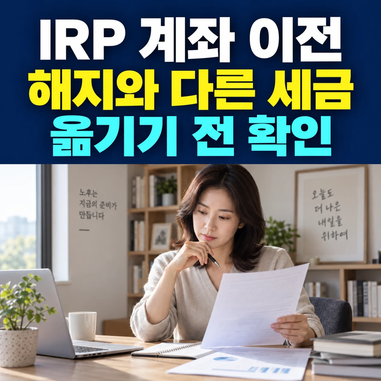 IRP 계좌 이전 세금, 해지 없이 옮기는 방법과 세액공제 확인