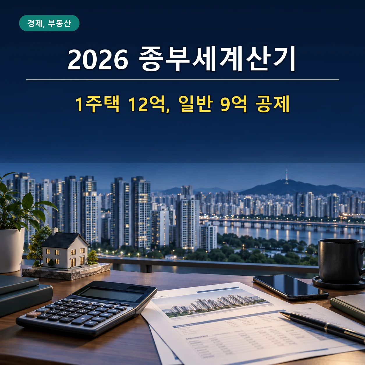 2026 종부세 계산기, 공시가격 입력과 1주택 다주택 예상세액