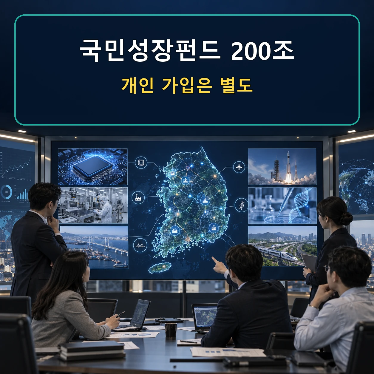 2026 국민성장펀드 200조 확대, 투자 대상과 개인 가입 가능 여부