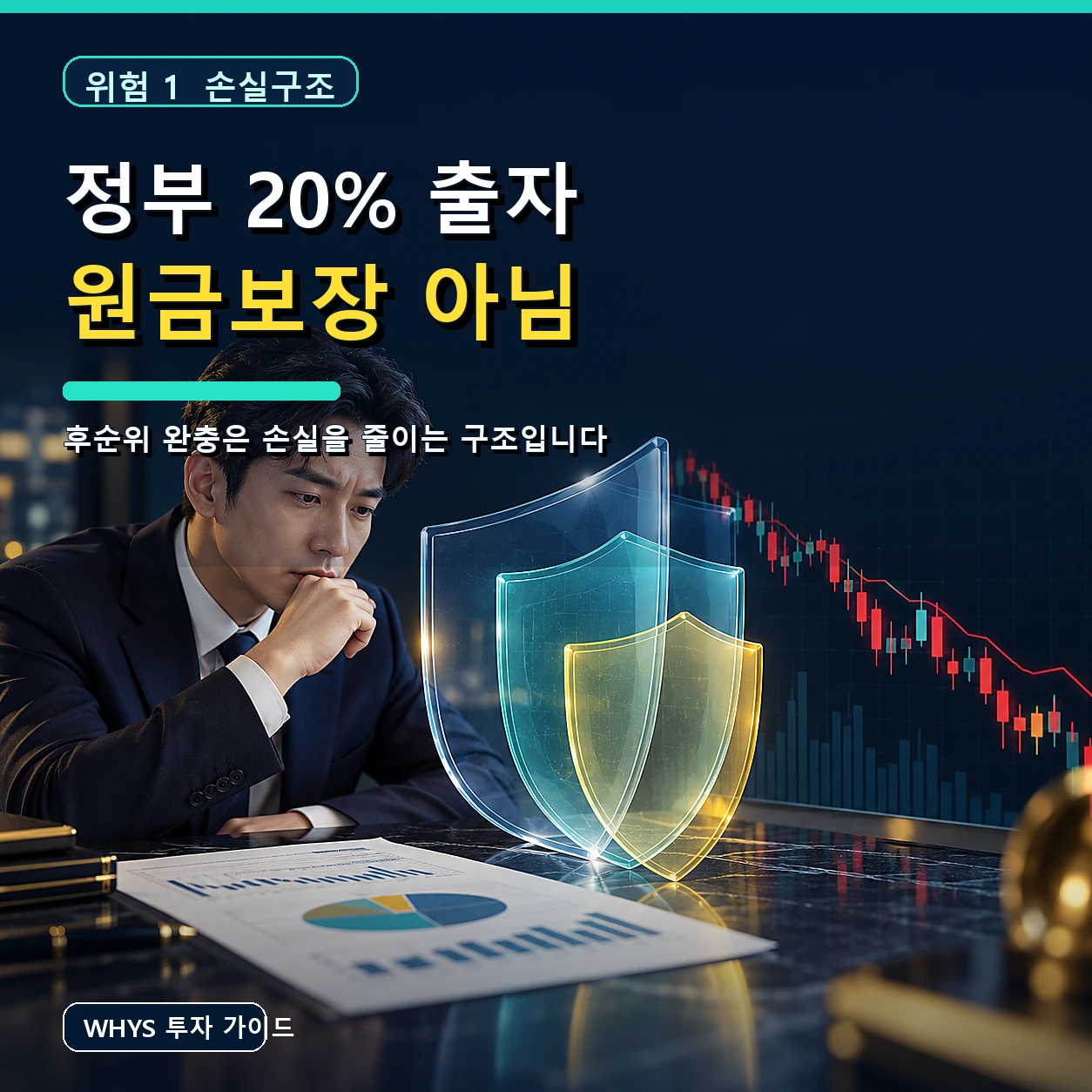 국민성장펀드 정부 후순위 20퍼센트 출자와 원금손실 위험 카드뉴스