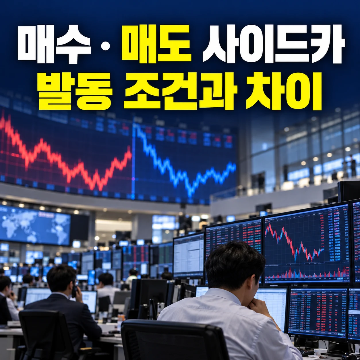 매수 매도 사이드카 뜻, 국장 발동 조건과 해제시간