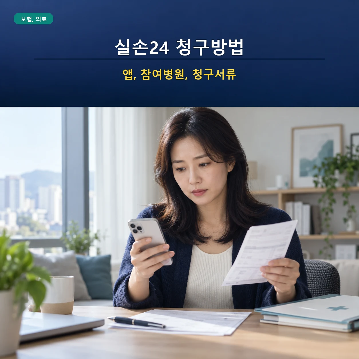 2026 실손24 청구방법, 앱 설치와 참여병원 조회 실손보험 청구서류