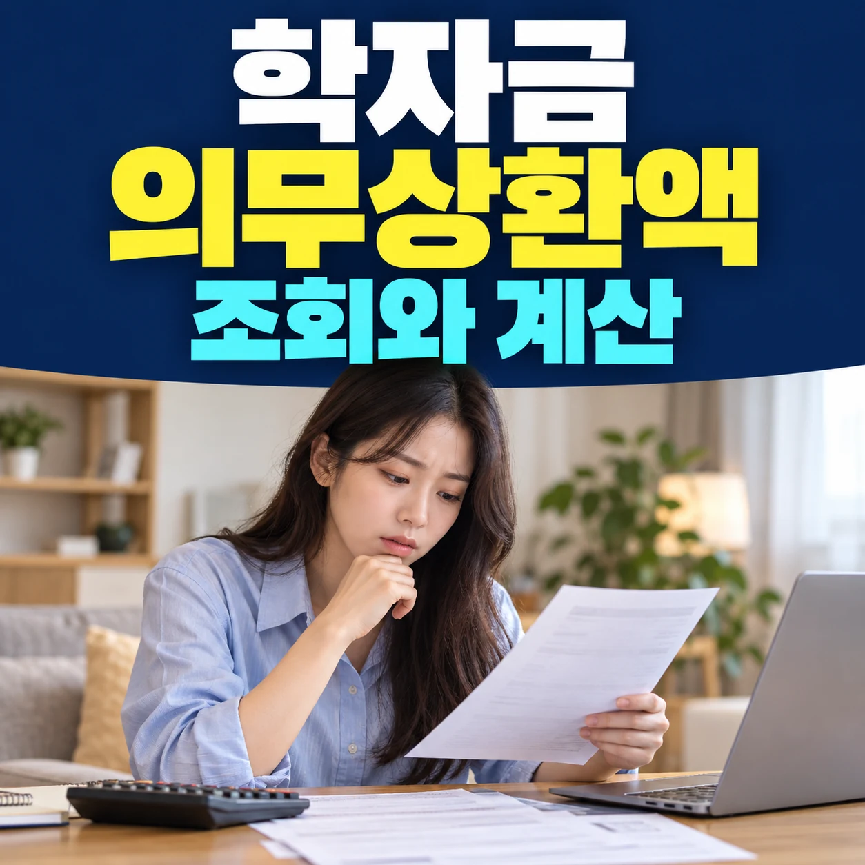 학자금 의무상환액 조회, 계산 방법과 상환유예 신청