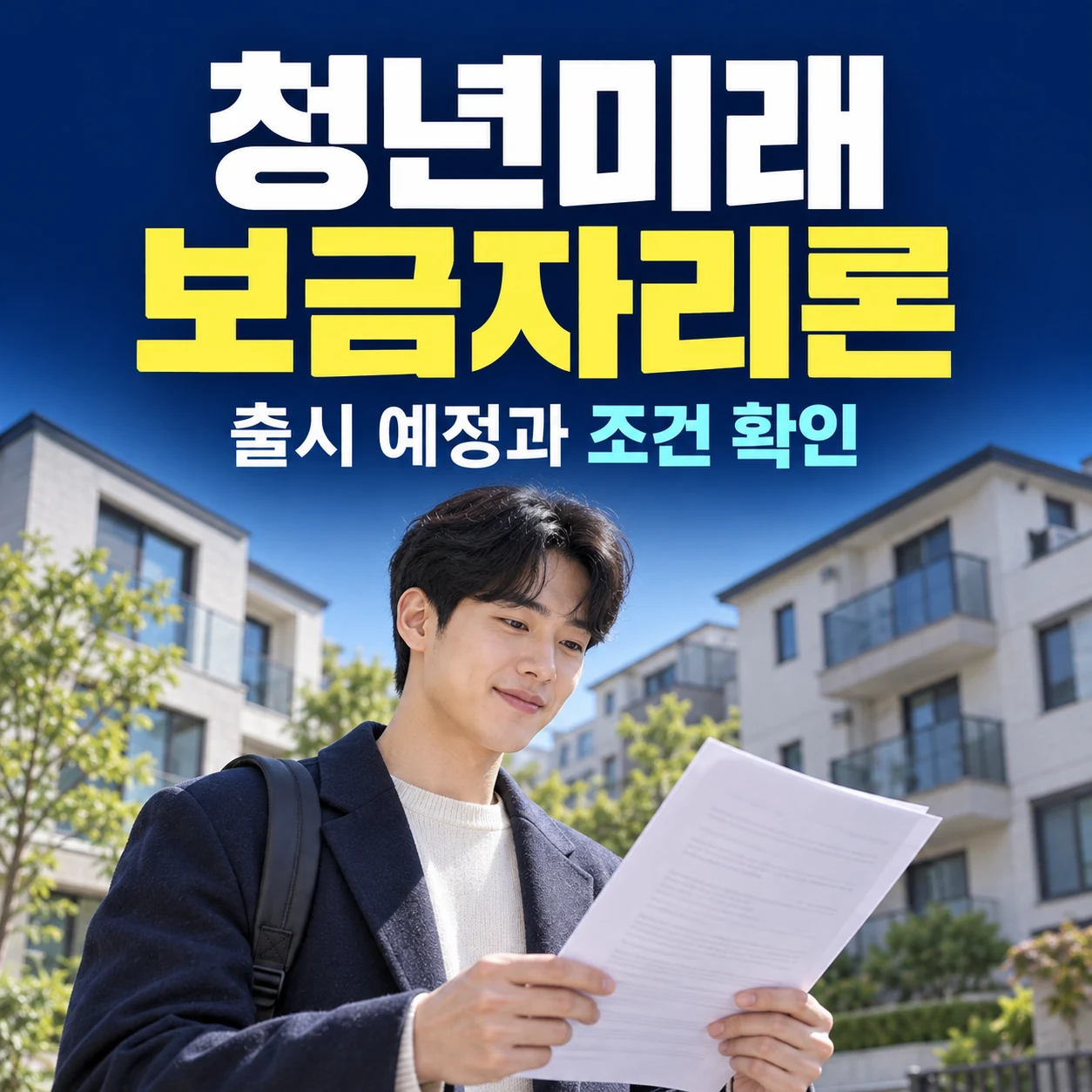 청년미래 보금자리론 조건, 2027년 출시일과 실거주 금리 확인